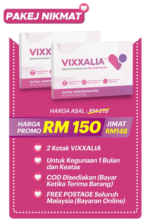 Pakej Nikmat (Best Seller) Vixxalia